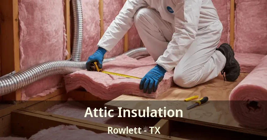 Attic Insulation Rowlett - TX Attic Insulation Rowlett - TX